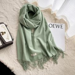 8 pcs Streetwear Solid Color Imitation Cashmere